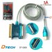 Dtech Geunuine DT-5008 USB to DB25 port + CN36 pin cable
